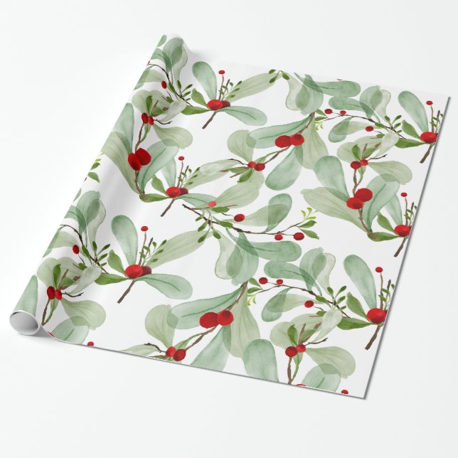 Papier Cadeau Papier d'emballage de la noël omella (Déroulé)