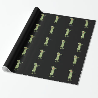 Papier Cadeau Papier d'emballage de lard de zombi !