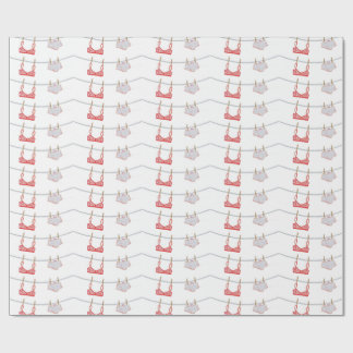 Papier Cadeau Papier d'emballage de lingerie de jour de