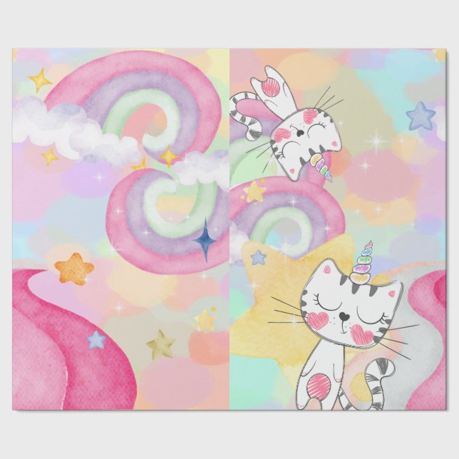 Papier Cadeau Papier d'emballage de maïs pâle (Couture)