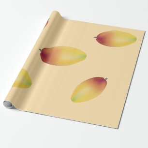 Papier Cadeau Papier d'emballage de mangues