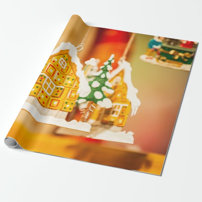 Papier Cadeau papier d'emballage de Noël (Déroulé)