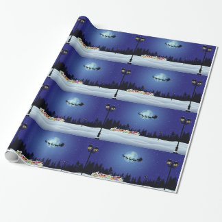 Papier Cadeau Papier d'emballage de Noël