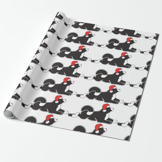 Papier Cadeau Papier d'emballage de Noël de MARS Akita (Déroulé)