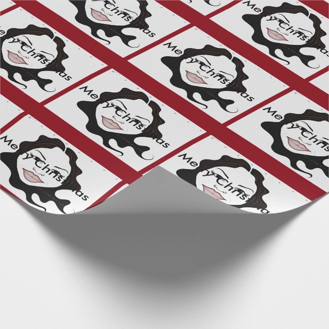 Papier Cadeau Papier d'emballage de Noël de Sharon Musgrave (Coin)