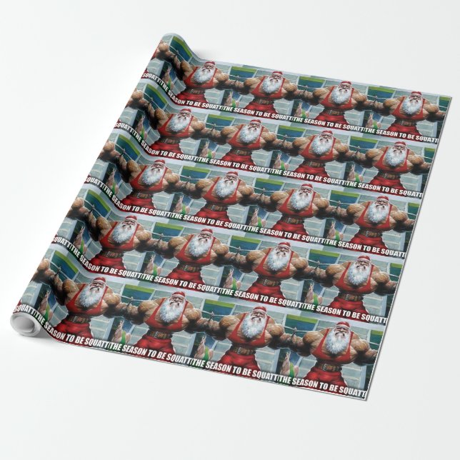 Papier Cadeau Papier d'emballage de Noël - motivation de (Déroulé)