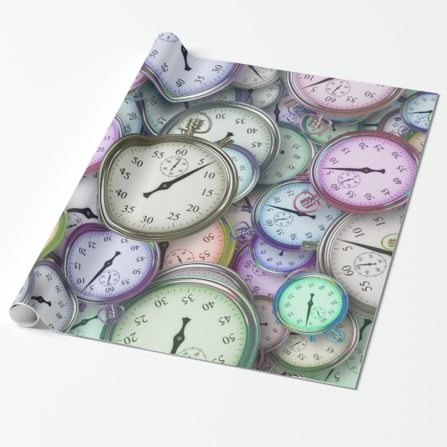 Papier Cadeau papier d'emballage de pièce (Déroulé)