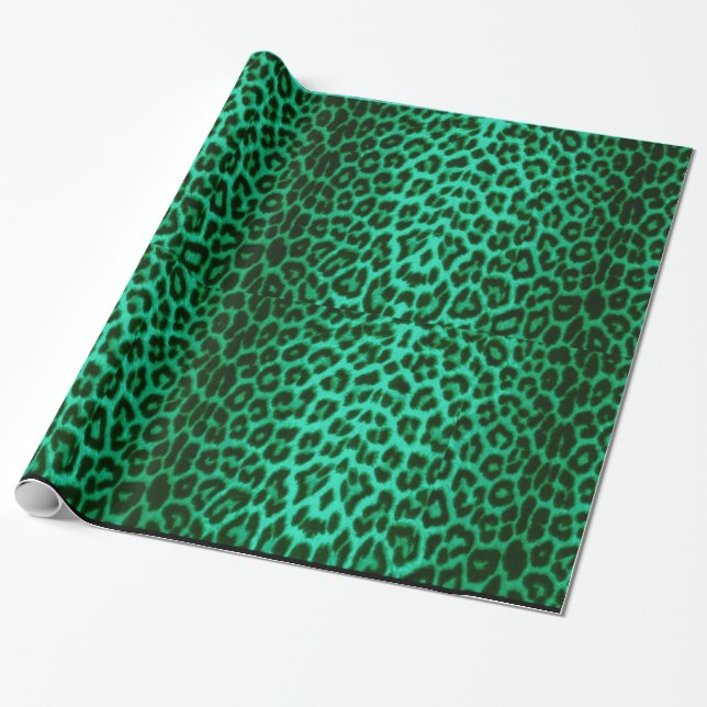 Papier Cadeau Papier d'emballage de poster de animal de fête (Déroulé)