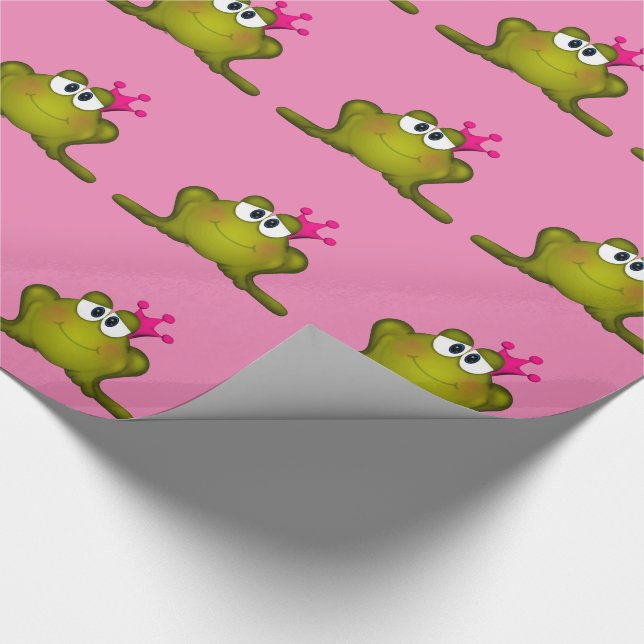 Papier Cadeau Papier d'emballage de princesse Frog (Coin)