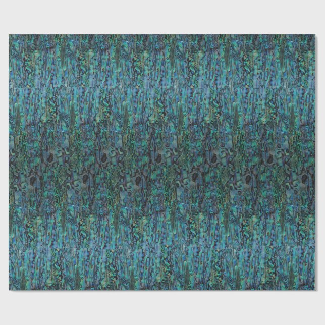 Papier Cadeau Papier d'emballage de Shell d'ormeau (Plat)