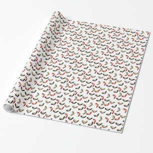 Papier Cadeau Papier d'emballage de talons hauts stylets à la