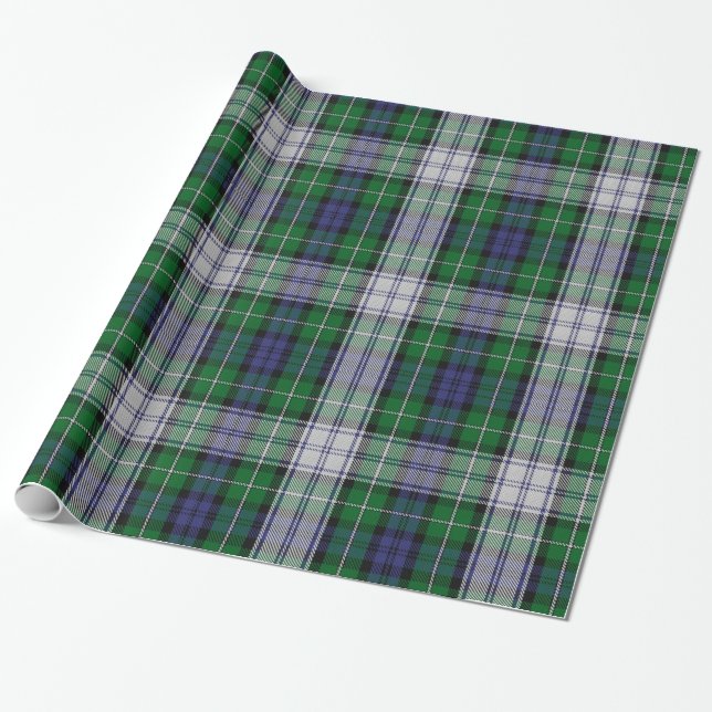 Papier Cadeau Papier d'emballage de tartan de Forbes (Déroulé)