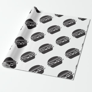 Papier Cadeau Papier d'emballage d'hamburger