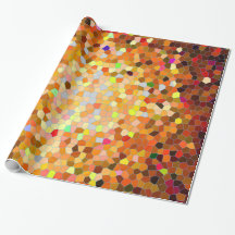 Papier d'emballage en mosaïque de Fiesta