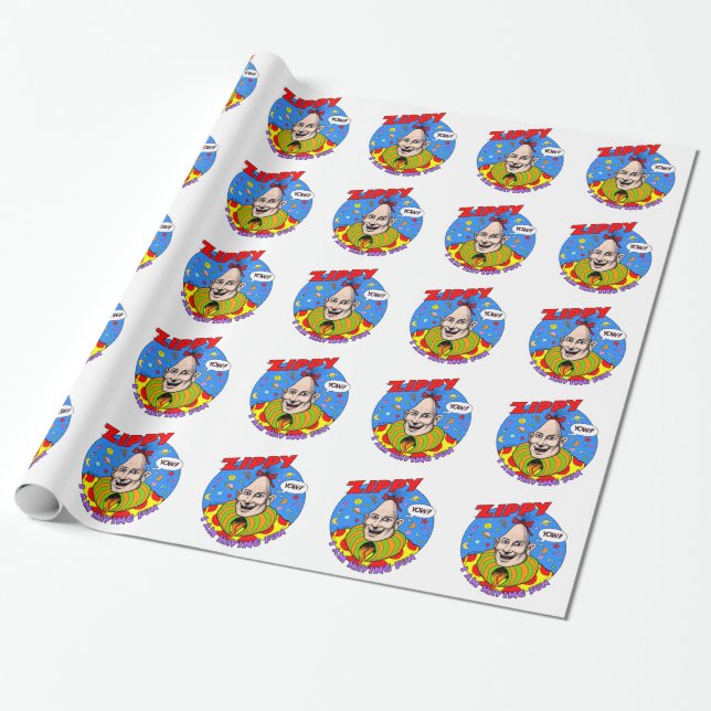 Papier Cadeau Papier d'emballage énergique (Déroulé)