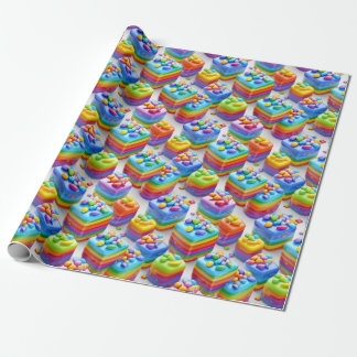 Papier Cadeau Papier d'emballage - Gâteaux de fierté 1