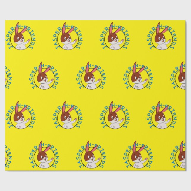 Papier Cadeau Papier d'emballage Jasper-n-Friends (Plat)