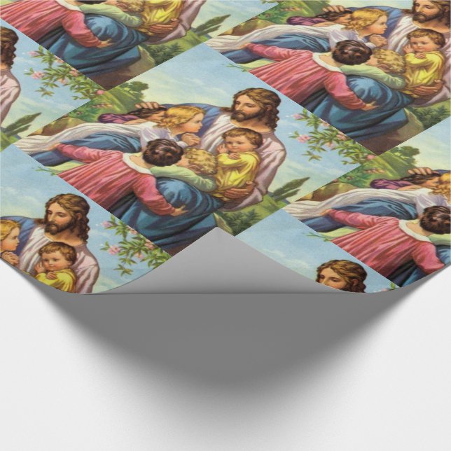 Papier Cadeau Papier d'emballage Jésus (Coin)