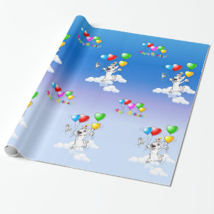 Papier Cadeau Papier d'emballage "joyeux anniversaire " de