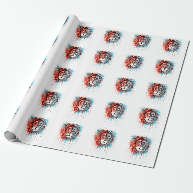 Papier Cadeau Papier d'emballage le plus courageux jamais! (Déroulé)