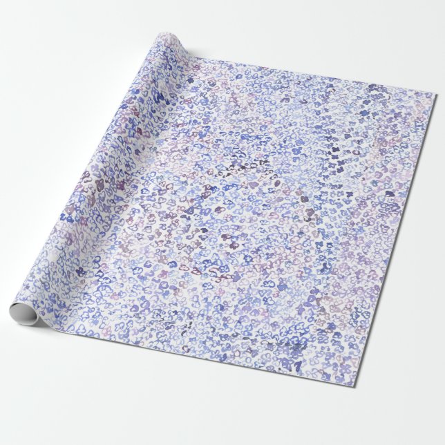 Papier Cadeau Papier d'emballage lilas (Déroulé)