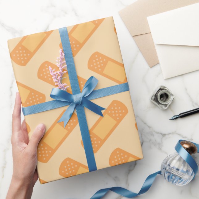 Papier Cadeau Papier d'emballage motif Médicale pour infirmière (Cadeaux)