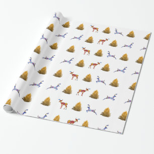 Papier Cadeau Papier d'emballage Noël