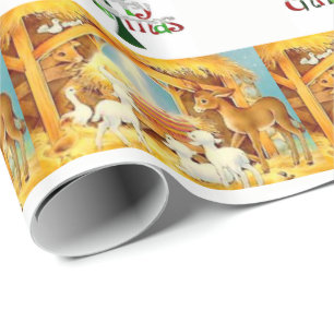 Papier Cadeau Papier d'emballage Noël