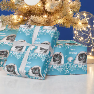 Papier Cadeau Papier d'emballage Noël Kitty Holiday