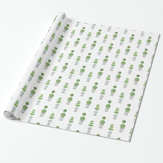 Papier Cadeau Papier d'emballage opiaire (Déroulé)