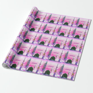 Papier Cadeau Papier d'emballage orienté de conte de fées d'Eid