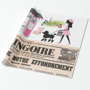 Papier Cadeau Papier d'emballage Paris