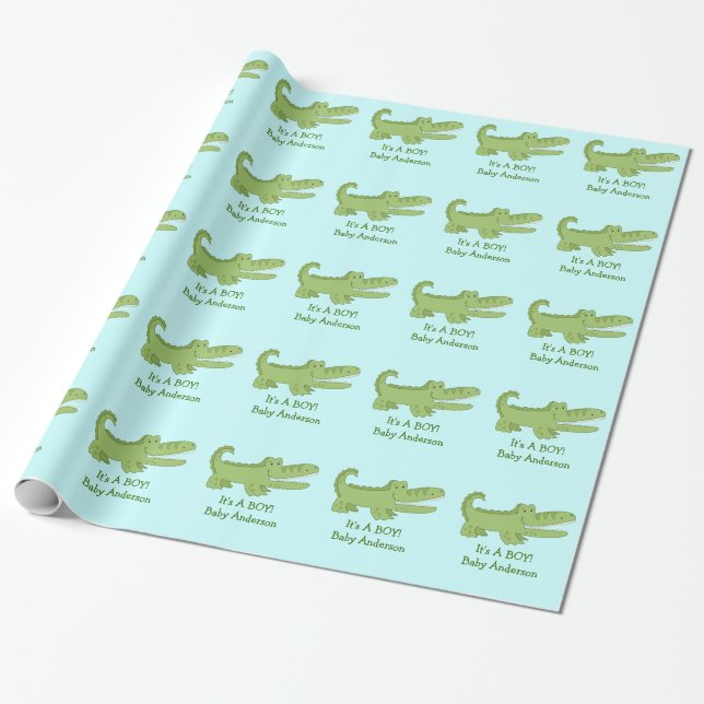 Papier Cadeau Papier d'emballage personnalisable (Déroulé)