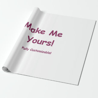 Papier Cadeau Papier d'emballage personnalisé pour n'importe que