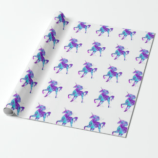 Papier Cadeau Papier d'emballage pour imaginaire de licorne pega