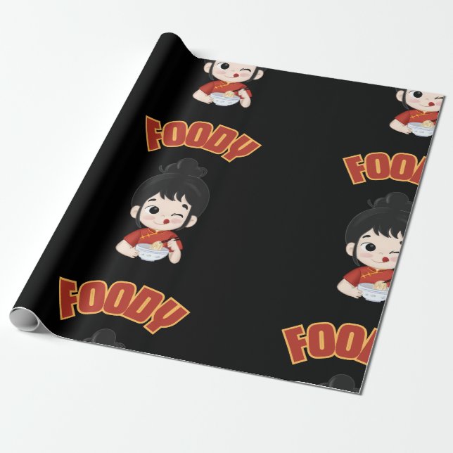 Papier Cadeau Papier d'emballage pour les aliments (Déroulé)