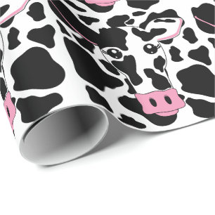 Papier Cadeau Papier d'emballage pour l'impression de vaches