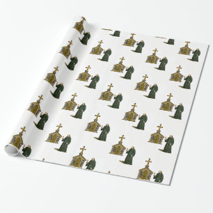Papier Cadeau Papier d'emballage Prêtre