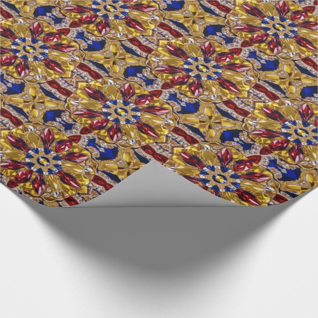Papier Cadeau Papier d'emballage spécial aux couleurs de Colombi (Coin)