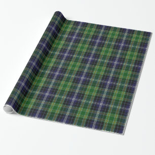 Papier Cadeau Papier d'emballage traditionnel de plaid de tartan