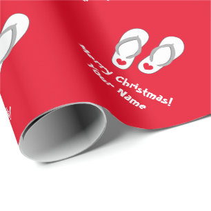 Papier Cadeau Papier d'emballage tropical de bascules