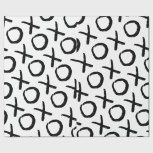 Papier Cadeau Papier d'emballage XOXO