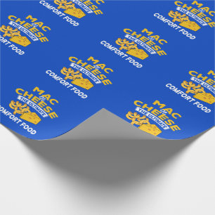 Papier Cadeau Papier d'enlèvement de fromage Mac n