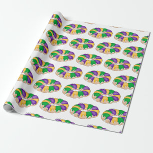Papier Cadeau Papier d'enlèvement de gâteau King