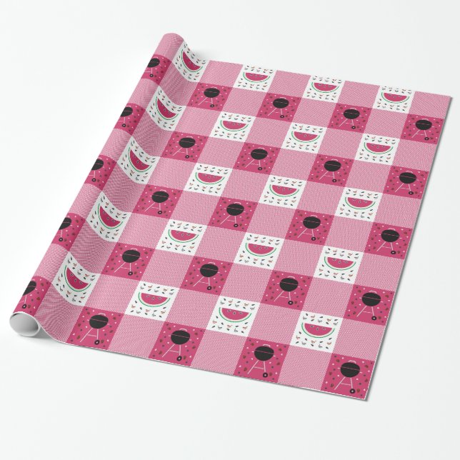 Papier Cadeau Papier d'enlèvement de pique-nique (Déroulé)