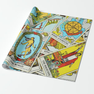 Papier Cadeau Papier d'enlèvement de Tarot