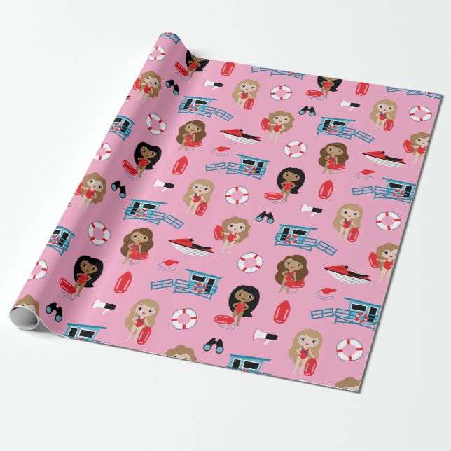 Papier Cadeau Papier d'enlèvement de vigile (Déroulé)