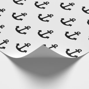 Papier Cadeau Papier d'enrobage Ancre