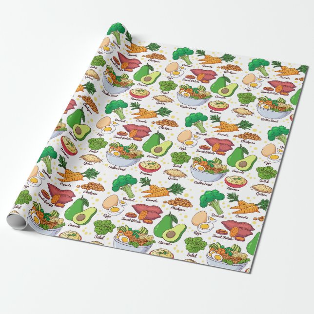 Papier Cadeau Papier d'enrobage de cuisines (Déroulé)