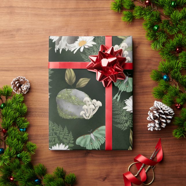 Papier Cadeau Papier d'enrobage de sorcières naturelles (Cadeau de vacances)